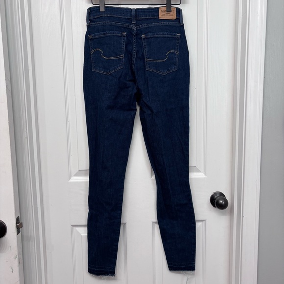 Signature by Levi Strauss Dark Blue Ultra High Rise Jeggings Size 4 - Picture 7 of 15